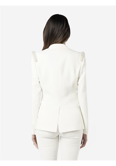 Blazer monopetto con ricami con perline ISABELLE BLANCHE | Blazer | IS24SS-J029-T005110